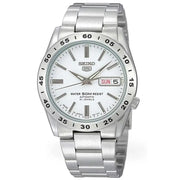Seiko 5 SNKD97J1 Automatic White Dial Made in Japan Stainless Steel Men's Watch
