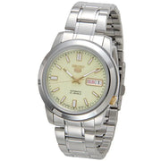Seiko 5 SNKK19J1 Automatic Green Full Lumibrite Dial Stainless Steel Men's Watch