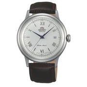 Orient Bambino Version 2 TAC00009W0 Automatic White Dial Brown Leather Strap Men’s Watch