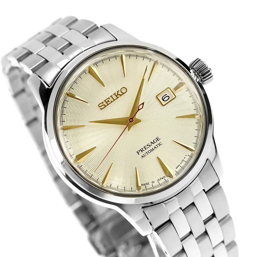 Seiko Presage "Cocktail Time" SARY273 Automatic Gold Dial Men's Watch