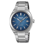Casio-Casio Edifice EFK-200D-2A Automatic Blue Dial Stainless Steel Sapphire Men's Watch-Wristbear-1