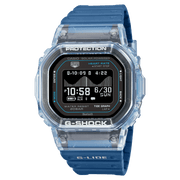 Casio G-Shock G-Lide GBX-H5600-2D Heart Rate Bluetooth Solar-Assisted Digital Blue Watch - Wristbear-1