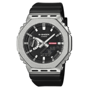 Casio G-Shock G-Steel GM-2100M-1A Industrial Metal Analog-Digital Black Dial Stainless Steel Bezel Watch - Wristbear-1