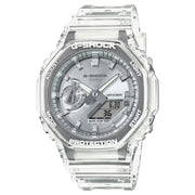 Casio-Casio G-Shock GA-2100BM-7A8 Carbon Core Guard Analog-Digital Silver Metallic Dial Men's Watch-Wristbear-1
