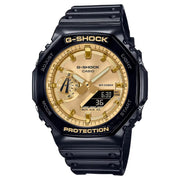 Casio-Casio G-Shock GA-2100GB-1A Carbon Core Guard Analog-Digital Gold Dial Men's Watch-Wristbear-1