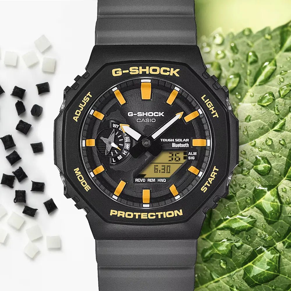 Casio G-Shock GA-B2100DF-1ADR Charles Darwin Foundation Collaboration – Tough Solar Bluetooth Watch - shop_name CasioGA-B2100DF-1ADR