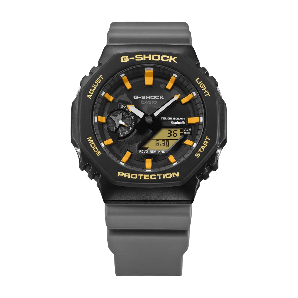 Casio-Casio G-Shock GA-B2100DF-1A Charles Darwin Foundation Collaboration – Tough Solar Bluetooth Watch-Wristbear-5