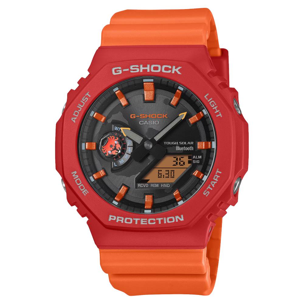 Casio G-Shock GA-B2100DF-4ADR Charles Darwin Foundation Collaboration – Tough Solar Bluetooth Watch - shop_name CasioGA-B2100DF-4ADR