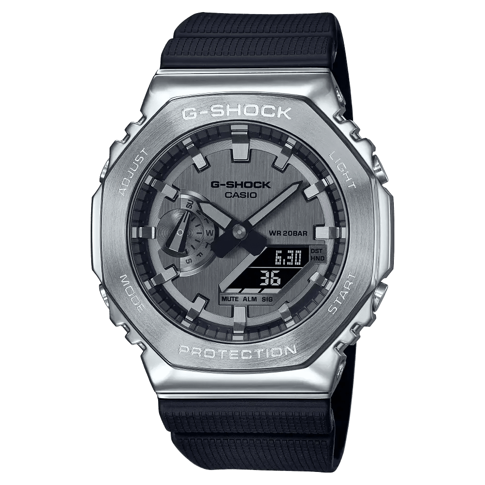 Casio G-Shock GM-2100-1ADR Metal Covered CasiOak Analog-Digital Men’s Watch - shop_name CasioGM-2100-1ADR