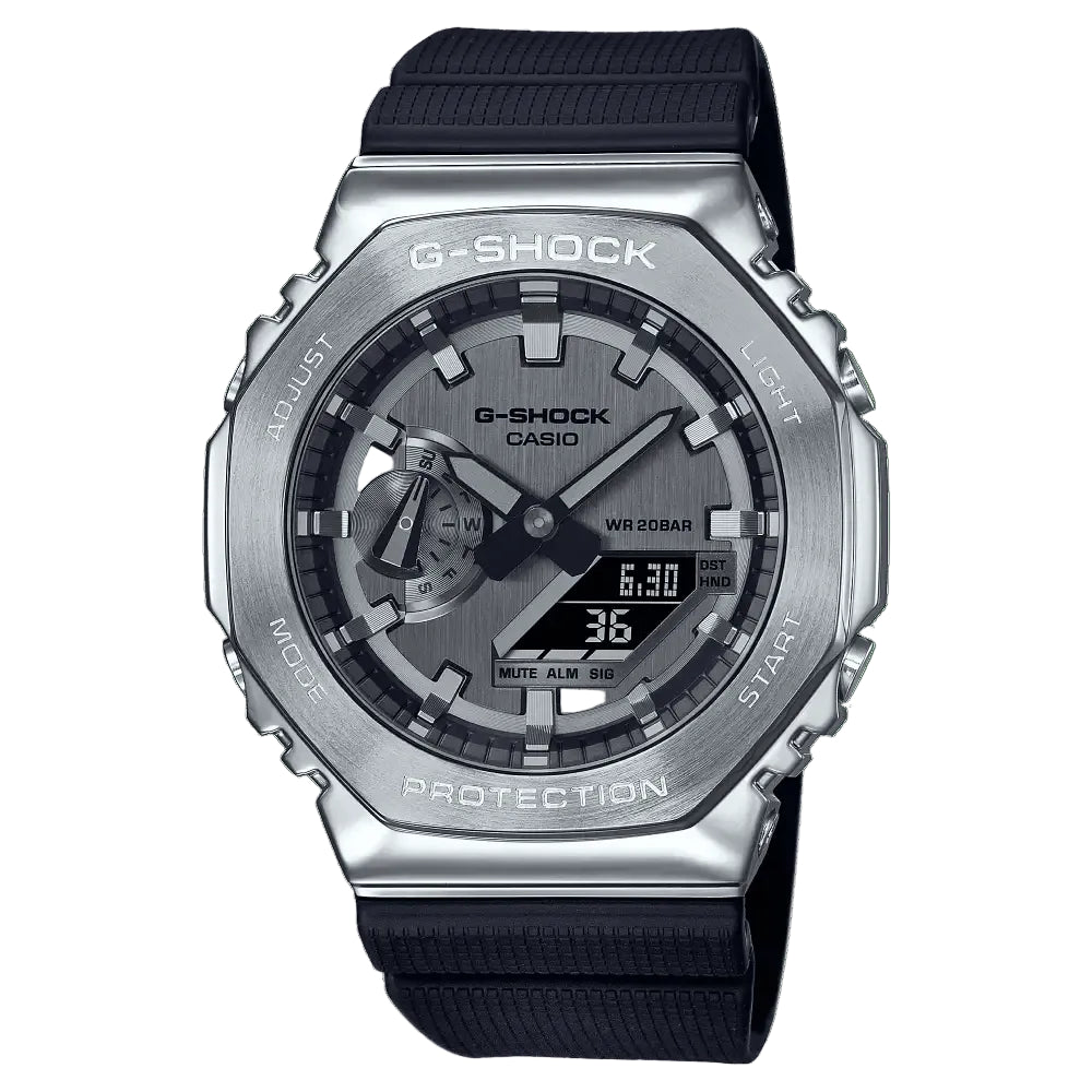 Casio G-Shock GM-2100-1ADR Metal Covered CasiOak Analog-Digital Men’s Watch - shop_name CasioGM-2100-1ADR