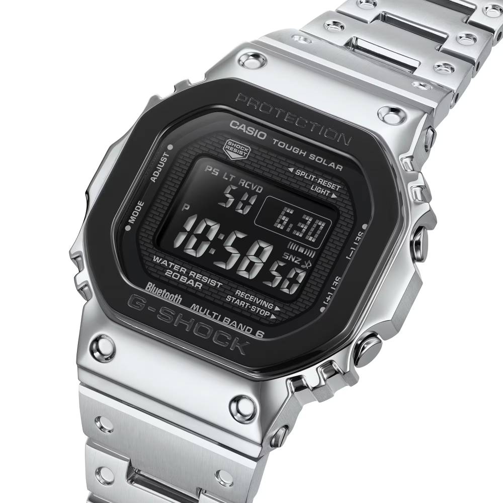 Casio G-Shock GMW-B5000BT-1DR Full Metal Bluetooth Tough Solar Watch - shop_name CasioGMW-B5000BT-1DR