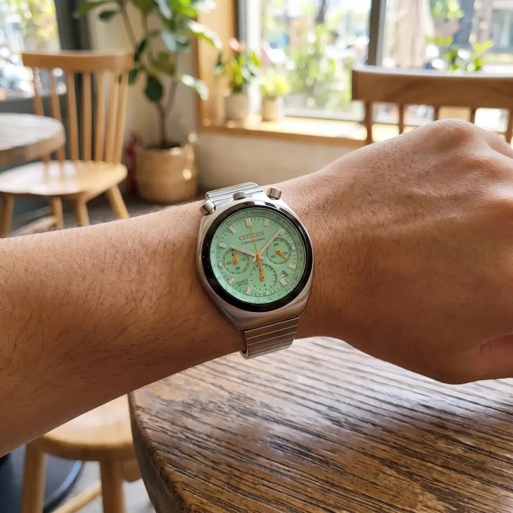 Citizen-Citizen AN3660-73X Tsuno Chrono PLAYGROUND Edition Limited Edition Quartz Chronograph Watch-Wristbear-2