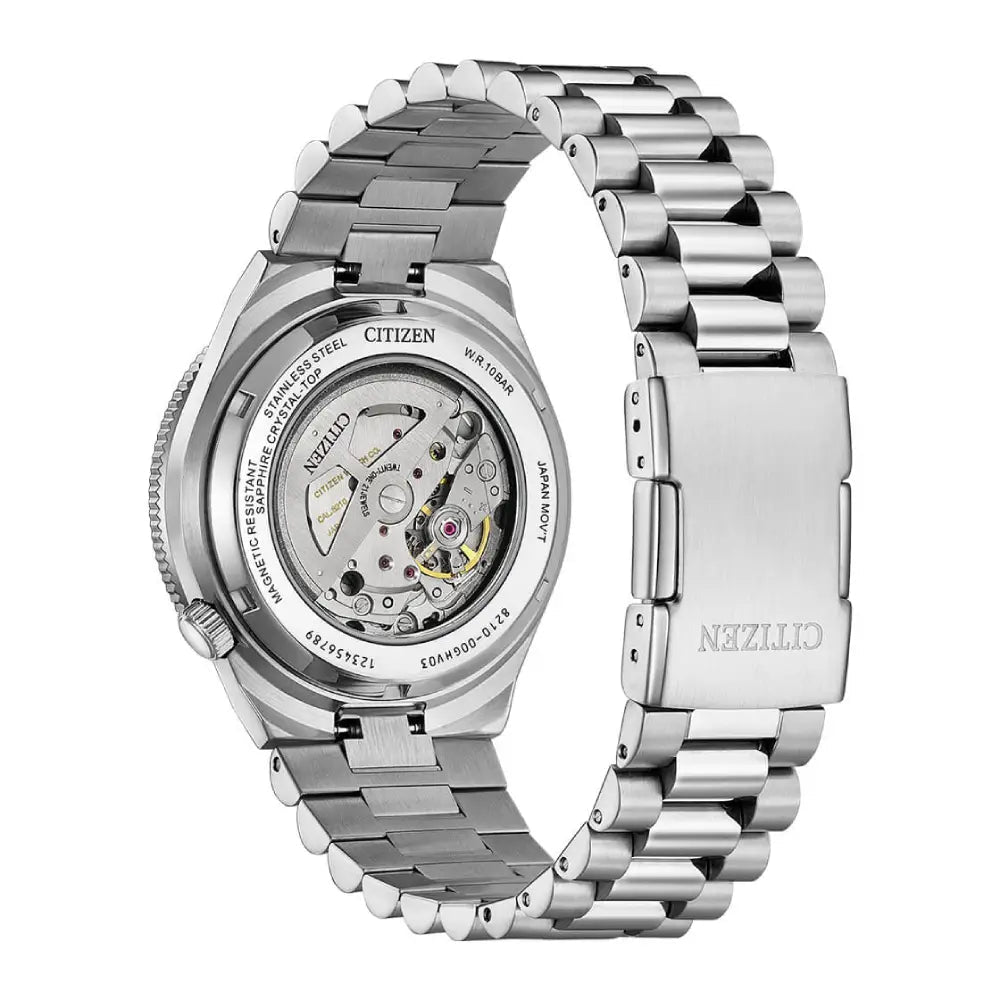 Citizen-Citizen NJ0231-56L Tsuyosa Shore Blue Dial Automatic Stainless Steel Men's Watch-Wristbear-5