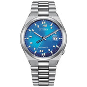 Citizen-Citizen Tsuyosa x Seconde/Seconde NJ0157-81L Automatic Blue Dial Stainless Steel Limited Edition Watch-Wristbear-1