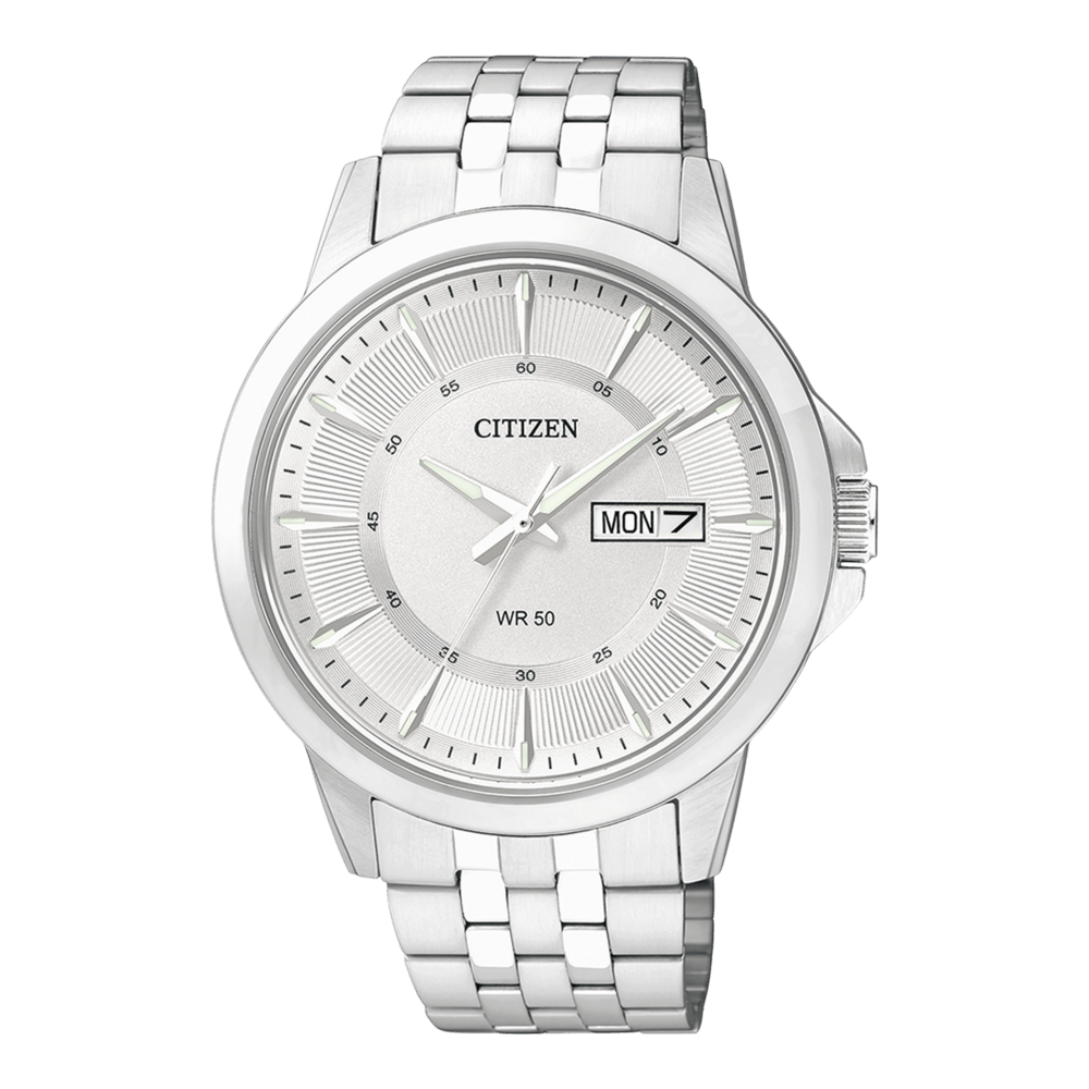 Citizen BF2011-51A Quartz Silver Dial Stainless Steel Men's Watch - shop_name CitizenBF2011-51A