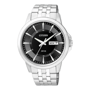 Citizen BF2011-51E Quartz Black Dial Stainless Steel Men's Watch - shop_name CitizenBF2011-51E