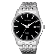 Citizen BI5000-87E Quartz Black Dial Stainless Steel Men's Watch - shop_name CitizenBI5000-87E