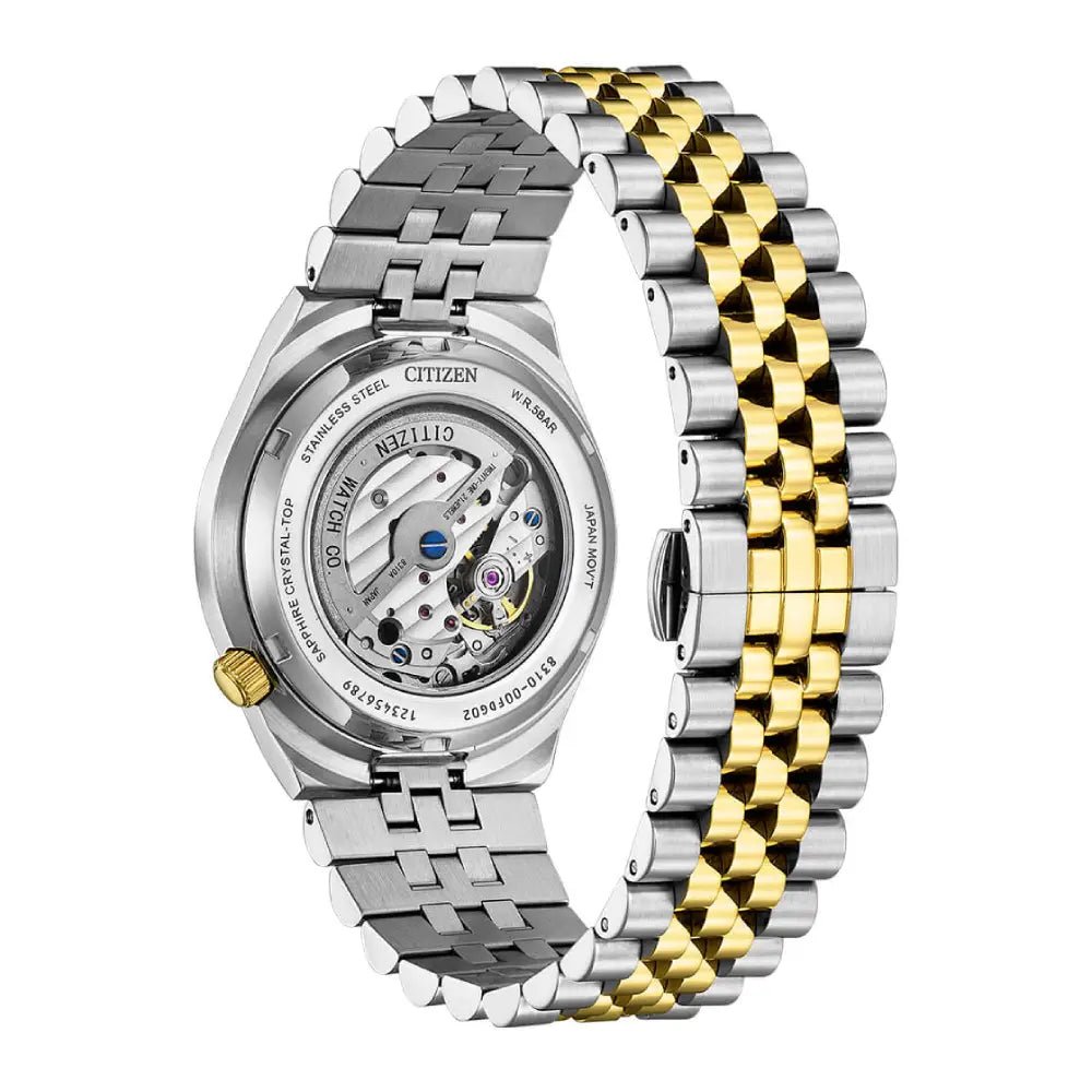 Citizen Tsuyosa 60 NK0024-54X Automatic Green Dial Two-Tone Stainless Steel; Watch - shop_name CitizenNK0024-54X