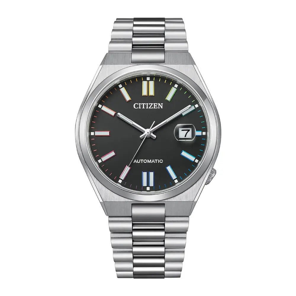 Citizen Tsuyosa NJ0151-53E Black Rainbow Dial Automatic Stainless Steel Watch - shop_name CitizenNJ0151-53E