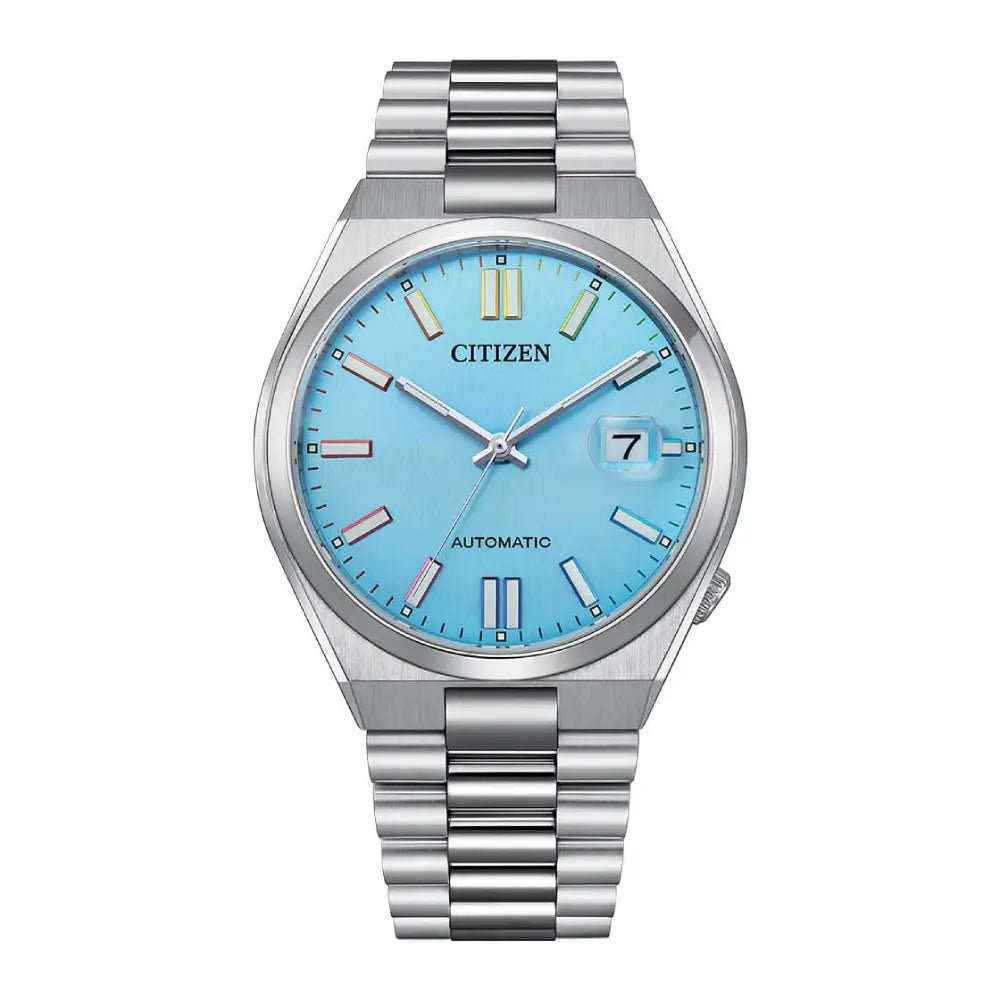 Citizen Tsuyosa NJ0151-53L Turqoise Rainbow Dial Automatic Stainless Steel Watch - shop_name CitizenNJ0151-53L