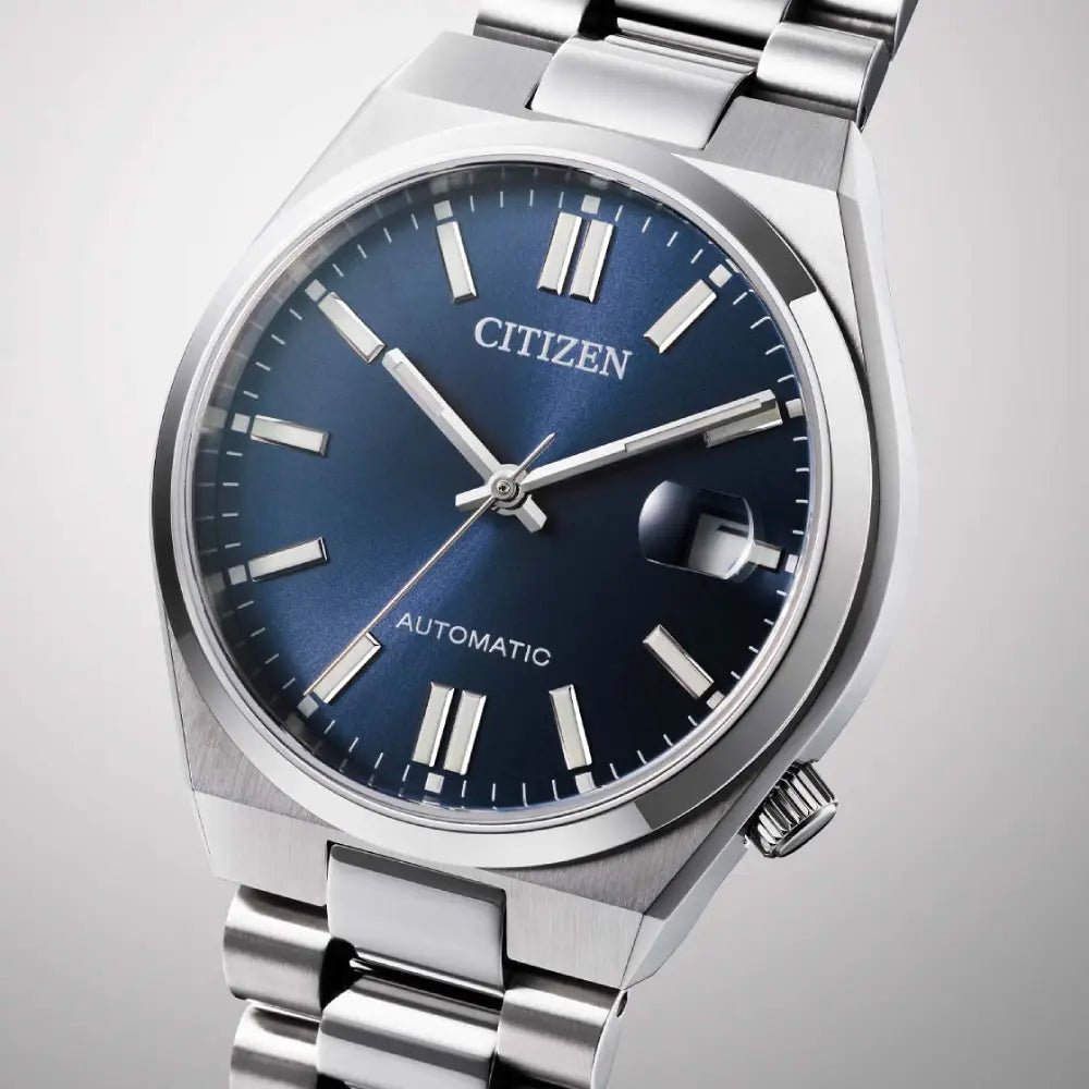Citizen Tsuyosa NJ0200-50M Automatic Blue Dial Stainless Steel Watch - 37mm - shop_name CitizenNJ0200-50M
