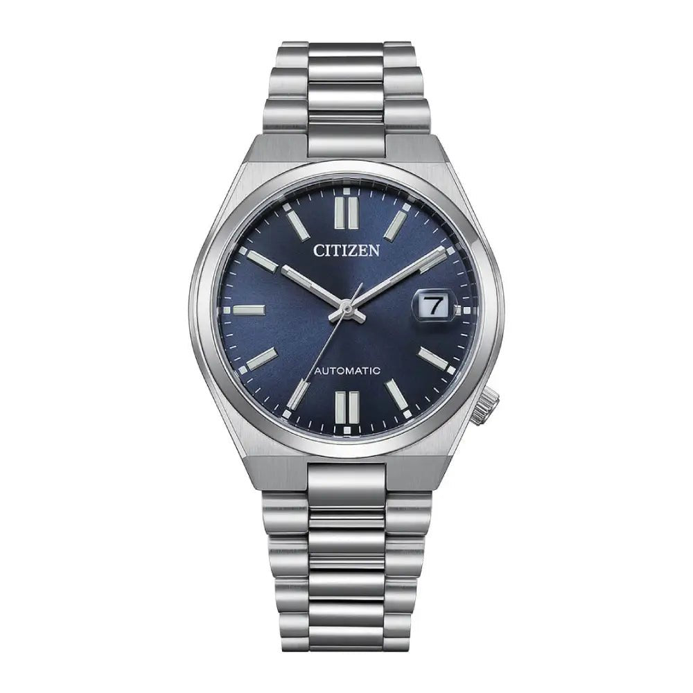 Citizen Tsuyosa NJ0200-50M Automatic Blue Dial Stainless Steel Watch - 37mm - shop_name CitizenNJ0200-50M