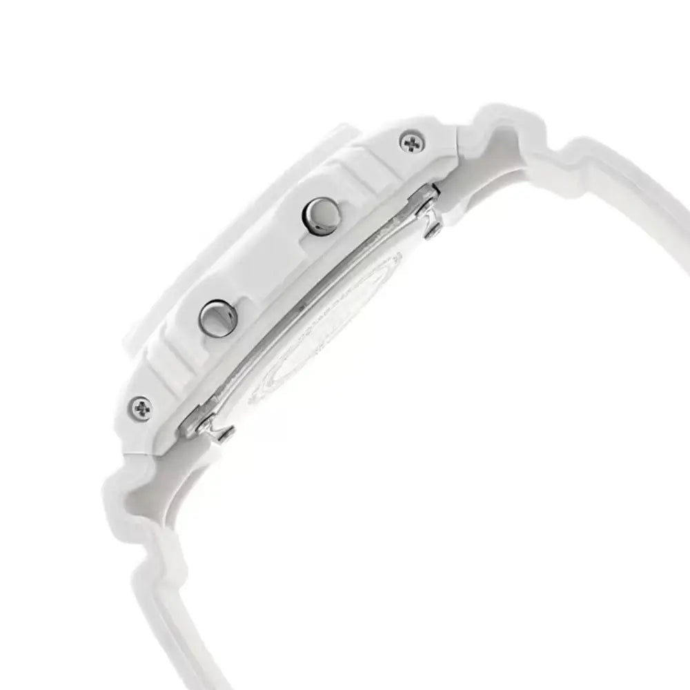 G-Shock-Casio G-Shock DW-5600MW-7DR Marine White Digital Resin Band Watch-Wristbear-5