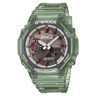 Casio G-Shock GA-2100CC-3A Coca-Cola Limited Edition Analog-Digital Green Resin Men's Watch