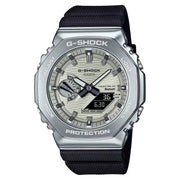 G-Shock-Casio G-Shock GBM-2100A-8B Tough Solar Bluetooth Rubber Strap Men's Watch-Wristbear-1