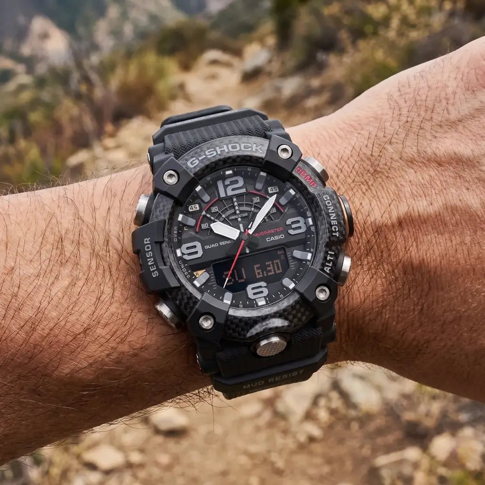 G-Shock-Casio G-SHOCK GG-B100X-1A MUDMASTER Quad Sensor Bluetooth Resin Band Watch-Wristbear-2