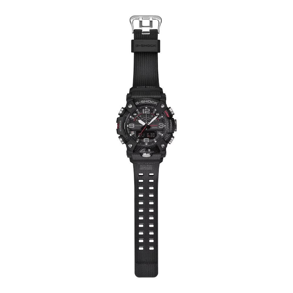 G-Shock-Casio G-SHOCK GG-B100X-1A MUDMASTER Quad Sensor Bluetooth Resin Band Watch-Wristbear-4