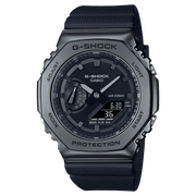 Casio G-Shock GM-2100BB-1A Black Dial Black Ion Plated Bezel Black Resin Strap Men's Watch - Wristbear-1