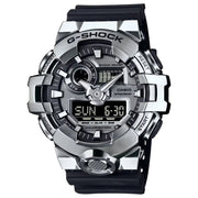 G-Shock-Casio G-Shock GM-700-1A Analog-Digital Black Dial Resin Band Watch-Wristbear-1