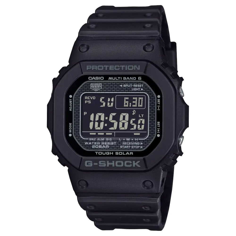 G-Shock-Casio G-Shock GW-5000HS-1 Digital Black Dial Resin Band Watch-Wristbear-1