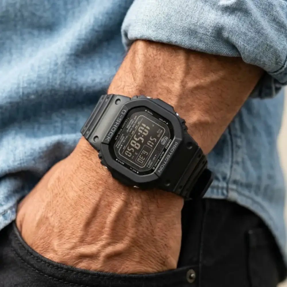 G-Shock-Casio G-Shock GW-5000HS-1 Digital Black Dial Resin Band Watch-Wristbear-2