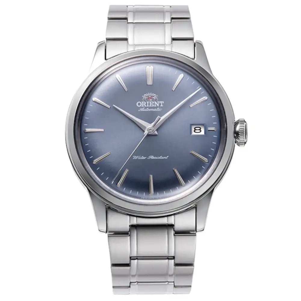 Orient-Orient Bambino 38 RA-AC0M10L Automatic Light Blue Dial Stainless Steel Men's Watch-Wristbear-1