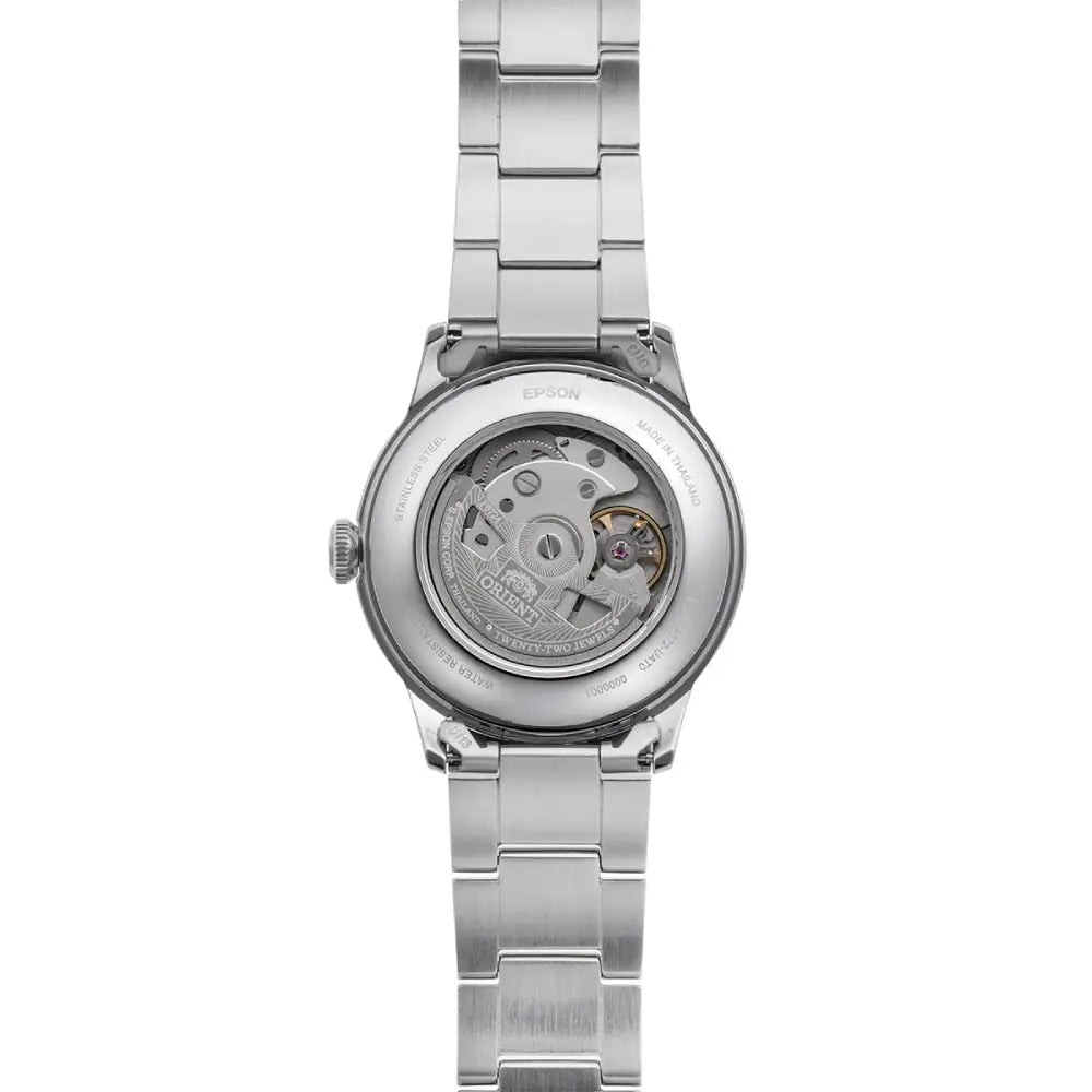 Orient-Orient Bambino 38 RA-AC0M10L Automatic Light Blue Dial Stainless Steel Men's Watch-Wristbear-3