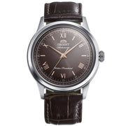 Orient-Orient Bambino 38 RA-BB0004Y Automatic Brown Dial Leather Strap Men's Watch-Wristbear-1