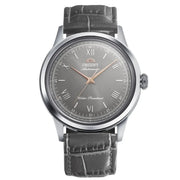 Orient-Orient Bambino Classic & Simple Style 38 RA-BB0006N Automatic Grey Dial Grey Leather Men's Watch-Wristbear-1