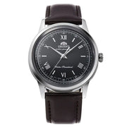 Orient-Orient Bambino RA-WK0004L Solar Blue Dial Leather Strap Men's Watch-Wristbear-1