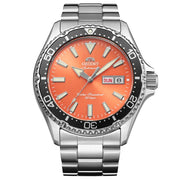 Orient-Orient Mako RA-AA0826Y Automatic Orange Dial Stainless Steel Sapphire 200M Men's Watch-Wristbear-1