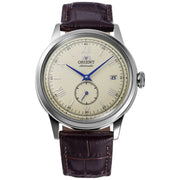 Orient Bambino 38 Small Seconds RA-AP0105Y Automatic Ivory Dial Leather Strap Men’s Watch - shop_name OrientRA-AP0105Y