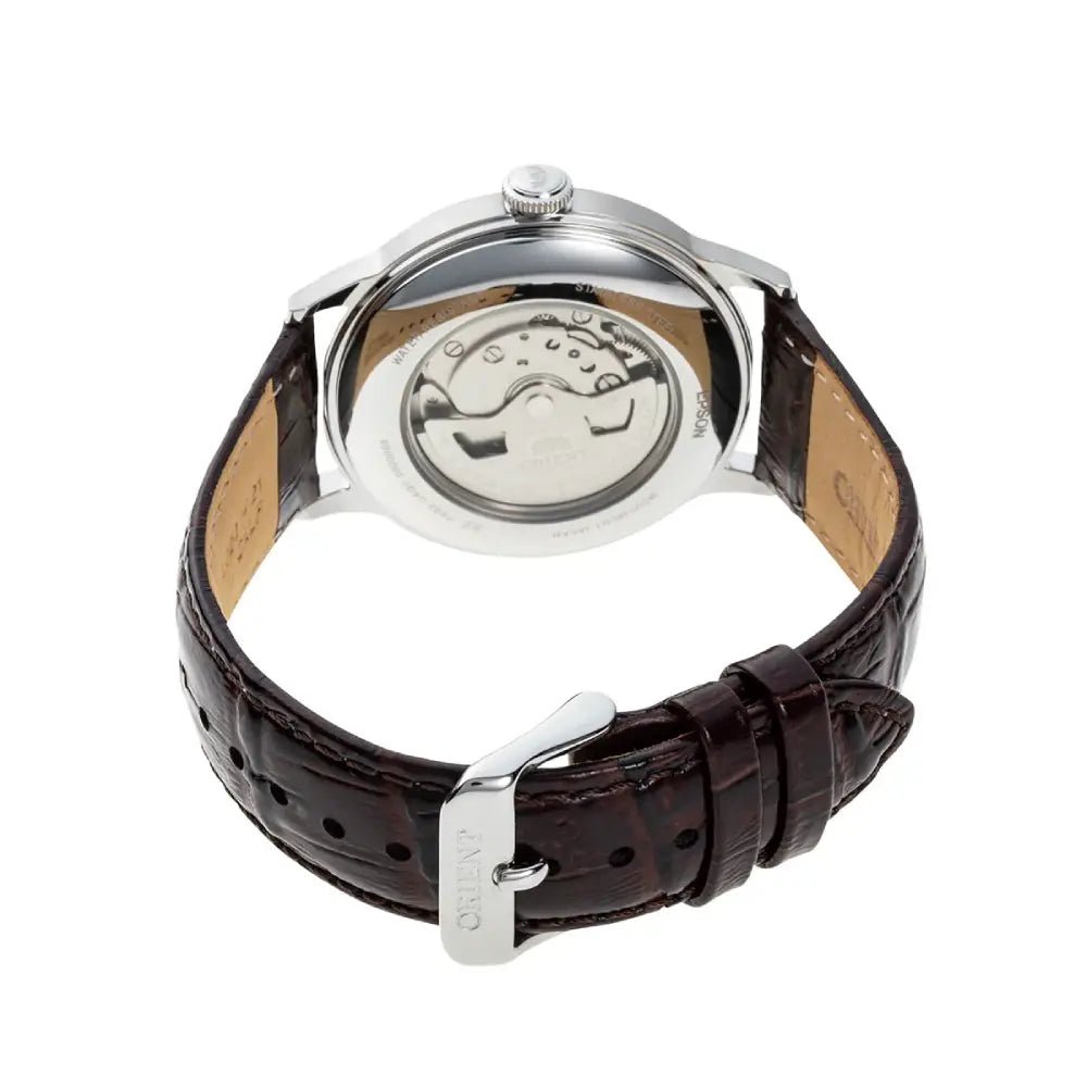 Orient Bambino Multi-Hand RA-AK0705R Automatic Burgundy Dial Leather Strap Men’s Watch - shop_name OrientRA-AK0705R