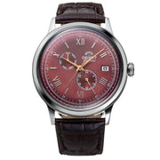 Orient Bambino Multi-Hand RA-AK0705R Automatic Burgundy Dial Leather Strap Men’s Watch - shop_name OrientRA-AK0705R