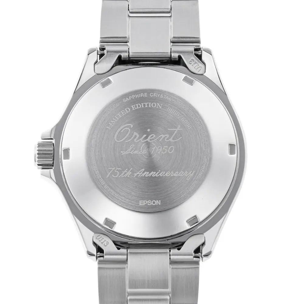Orient-Orient Mako 75th Anniversary Limited Edition RA-AA0823L Automatic Sky Blue Dial Steel Men’s Watch-Wristbear-3