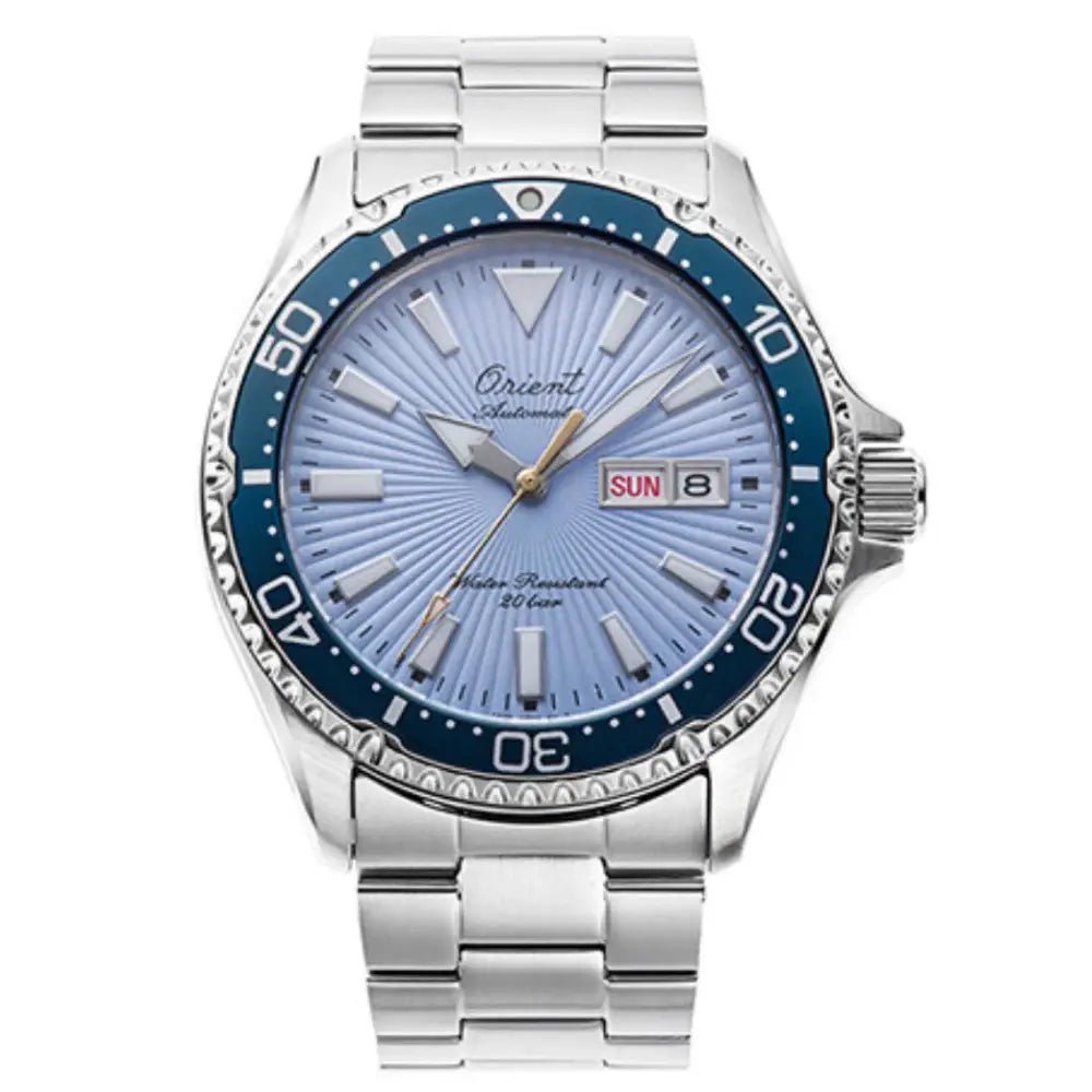 Orient-Orient Mako 75th Anniversary Limited Edition RA-AA0823L Automatic Sky Blue Dial Steel Men’s Watch-Wristbear-1