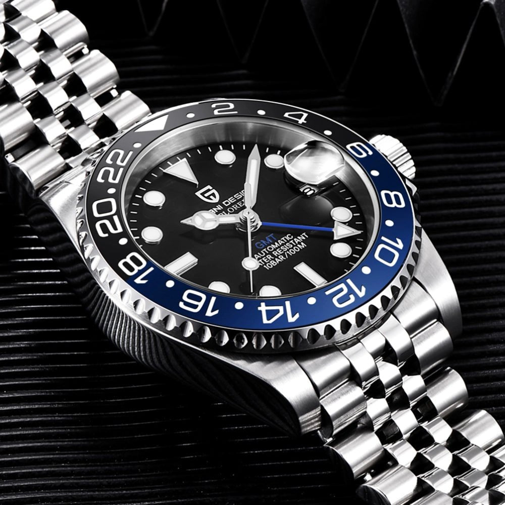 Pagani Design-Pagani Design "Batman" PD-1662 Mechanical (Automatic) Black-Wristbear-4