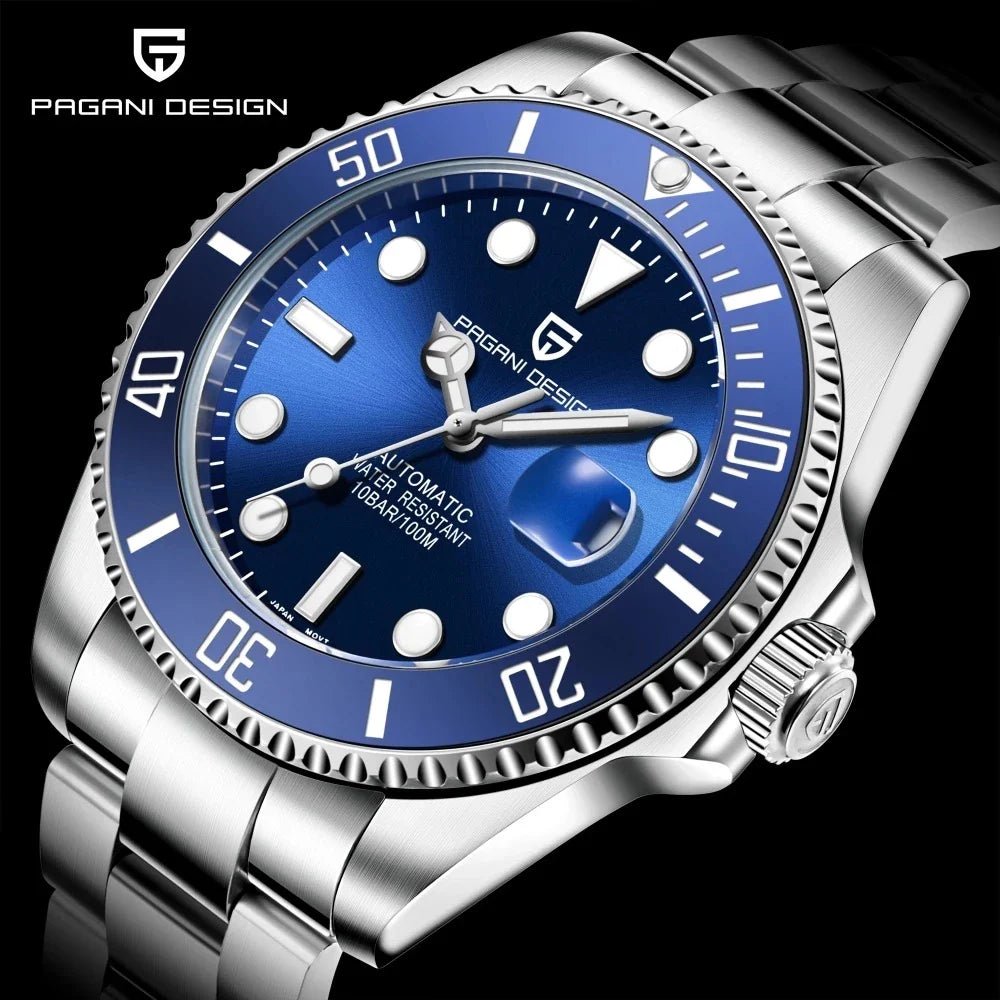 Pagani Design-PAGANI DESIGN PD-1639 Automatic Blue-Wristbear-4