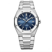 Pagani Design PD-1673 blue dial on integrated stainless-steel bracelet — image 1