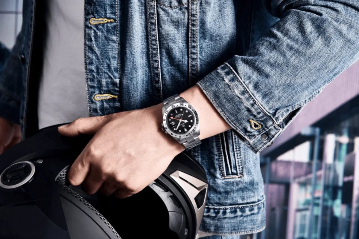 Pagani Design PD-1682 black GMT dial on Oyster-style stainless-steel bracelet — image 4